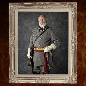 Reenactor portrait - Confederate General Robert E. Lee