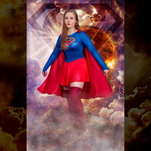 Cosplay Pin Up Photography, Buffalo NY - Supergirl