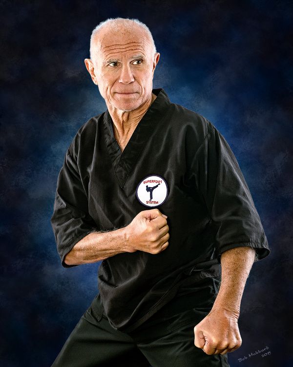 Martial Arts Photography, Master's Portrait by Bob Hubbard